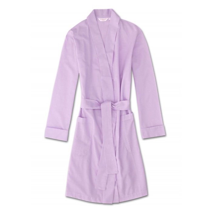 lavender dressing gown