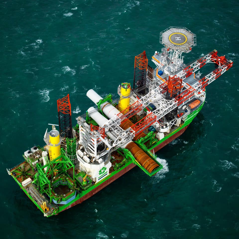 Our jack-up vessel ‘Innovation’