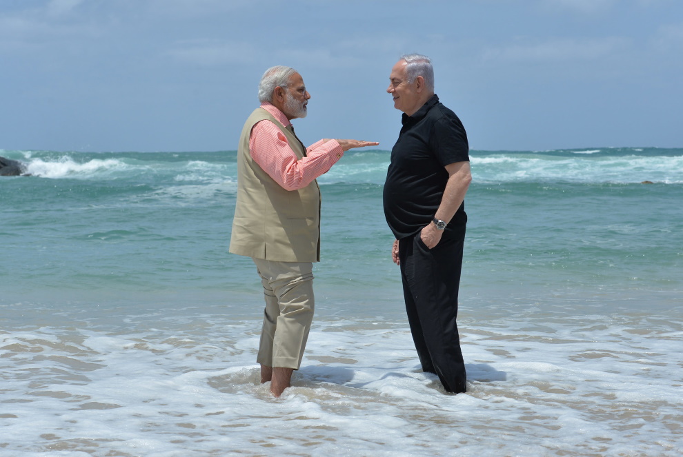 Today, 28 years ago, Israel and India have established formal diplomatic relations.