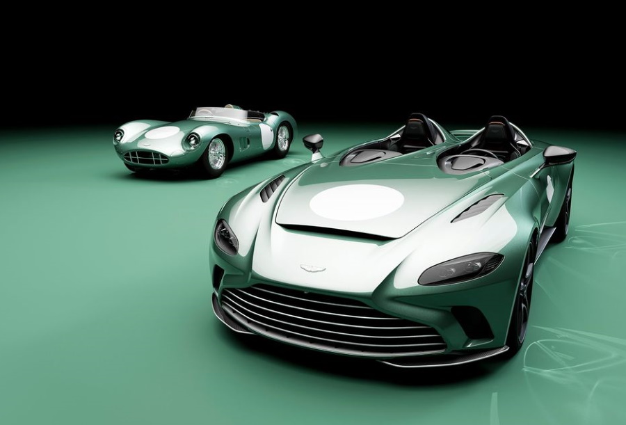 Presenting the V12 Speedster DBR1 Specification from Q by Aston Martin, a special designer edition of our new purist driving machine