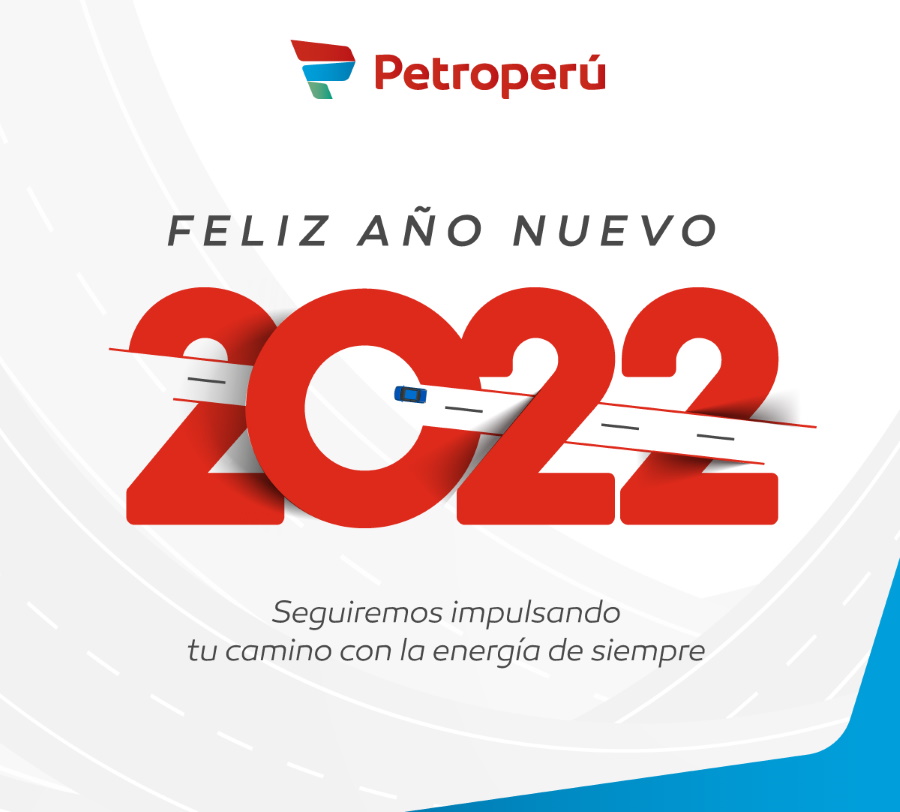 ¡Que este 2022 sea un año lleno de éxitos! En Petroperú nos comprometemos a seguir siendo parte de tu historia, ayudando a todos los peruanos a conectarse con la energía que nos caracteriza ¡Felices fiestas!