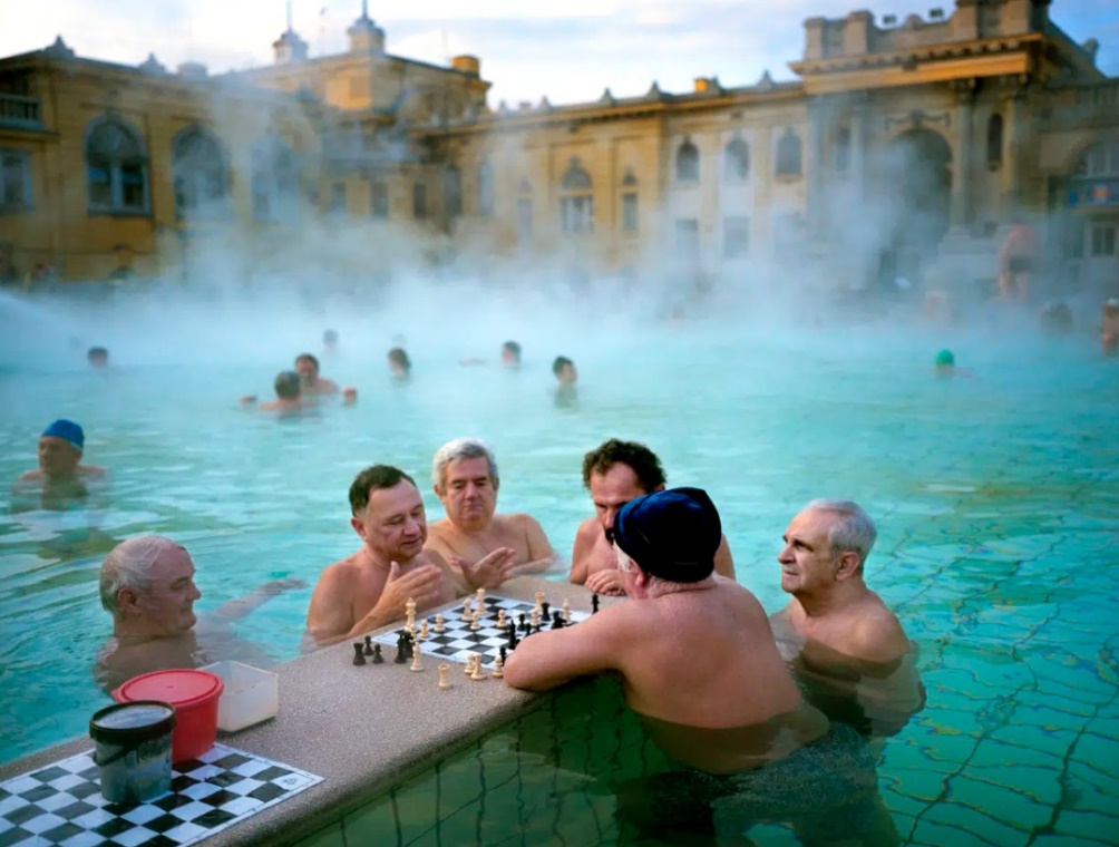 Hungarians are great believers in the medicinal powers of thermal bathing.